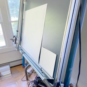 Fletcher-Valiani Mat Pro150 Manual Pneumatic Mat Cutter (Used) Item # UE-061620C (Connecticut)