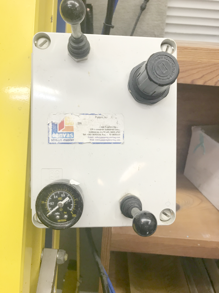 GAPP 40″ Canvas Stretch Machine (Used) Item # UE-062220C (Texas)