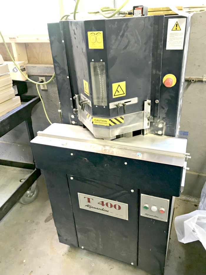 Picture Framing Equipment Lot:  Woodmaster W-172 Planer / Molder Machine, Fletcher AMP U500 Joiner, Fletcher T-400 Saw (Used) Item # UE-060120B (New Hampshire)
