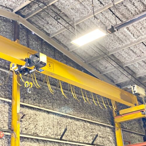 Norelco 45-Foot 5-Ton Overhead Crane (Used) Item # UE-061220D (Canada)