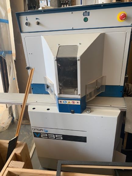 Picture Framing Equipment Lot: Fletcher T400 Saw, U500 Joiner, Wizard 9000 CMC, Drytac HGP360 Hot Vacuum Press (used) Item # UE-062920D (NY)