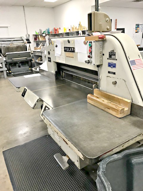 Polar 80 ST Cutter (Used) Item # UE-062620J (Texas)