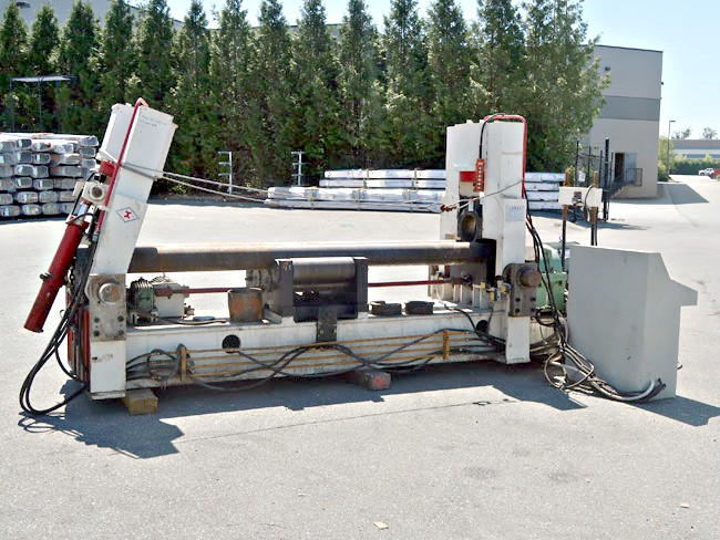 Three Roller Rolling Machine (Used) Item # UE-061520G (Canada)