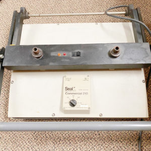 Picture Framing Equipment Lot: Phaedra Miter Grids, ITW AMP Disc Sander, Seal 210 Press  (used) Item # UE-061220B (Tennessee)