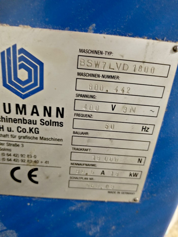 Baumann Stack Turner (Used) Item # UE-070620B (North Carolina)