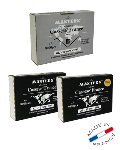 Cassese Masters AL Vnails / V-Nails (for Fletcher-AMP & Alfamaccine Joiners) (New) Item # LS-703000