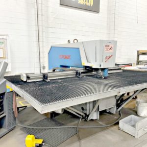 Euromac BX1250 Turret Punch (Used) Item # UE-073020B (Arizona)
