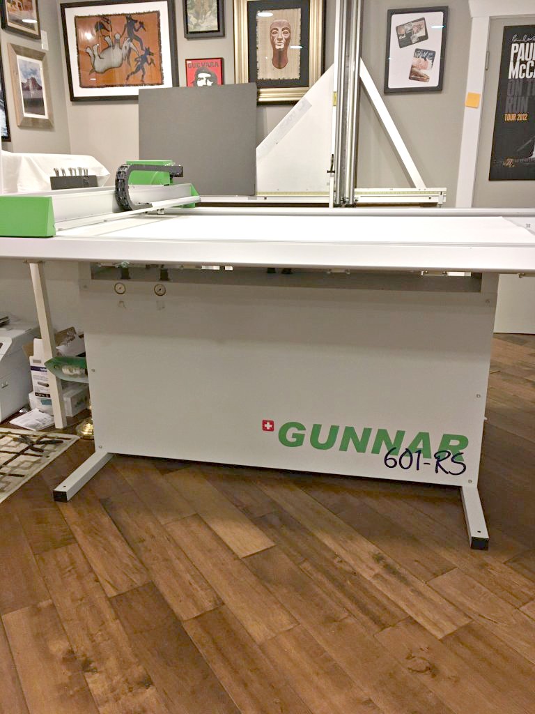 Gunnar 601-RS CMC Computerized Mat Cutter (used) Item # UE-071320D (Canada)