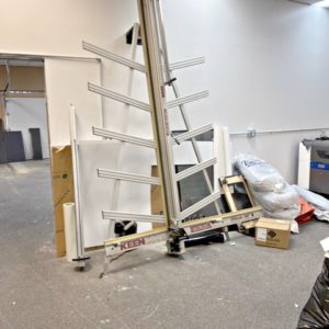 Keencut Steeltrak Vertical Multi Substrate Cutter (Used) Item # UE-071320B (New York)