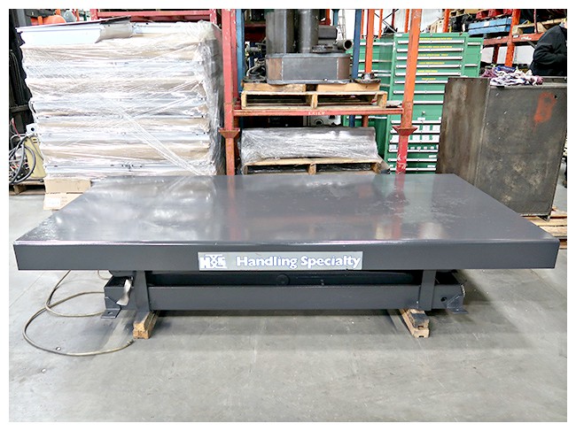 Handling Specialty 5,000 Lb Lift Table (Used) Item # UE-071320E (Canada)