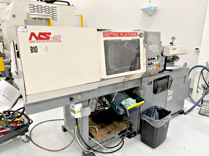 Nissei NS40 Injection Molding Machine (Used) Item # UE-072820C (Arizona)