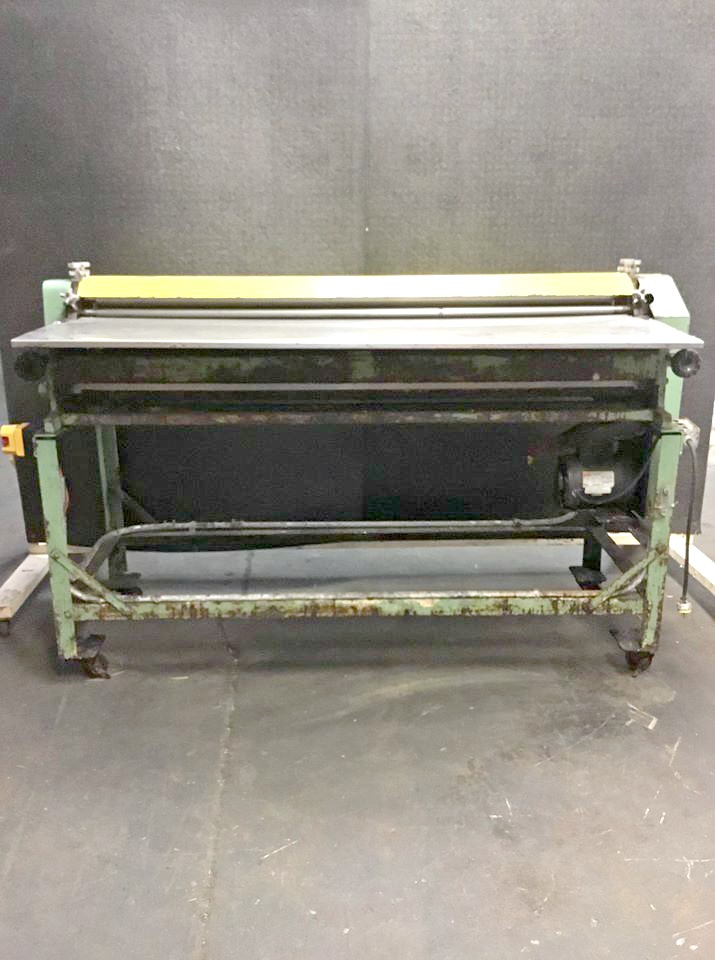 Potdevin Z60 Cold Gluer & Potdevin W70 Rotary Press (used) Item # UE-070620G (Tennessee)
