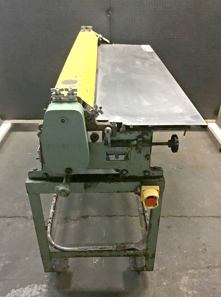 Potdevin Z60 Cold Gluer & Potdevin W70 Rotary Press (used) Item # UE-070620G (Tennessee)
