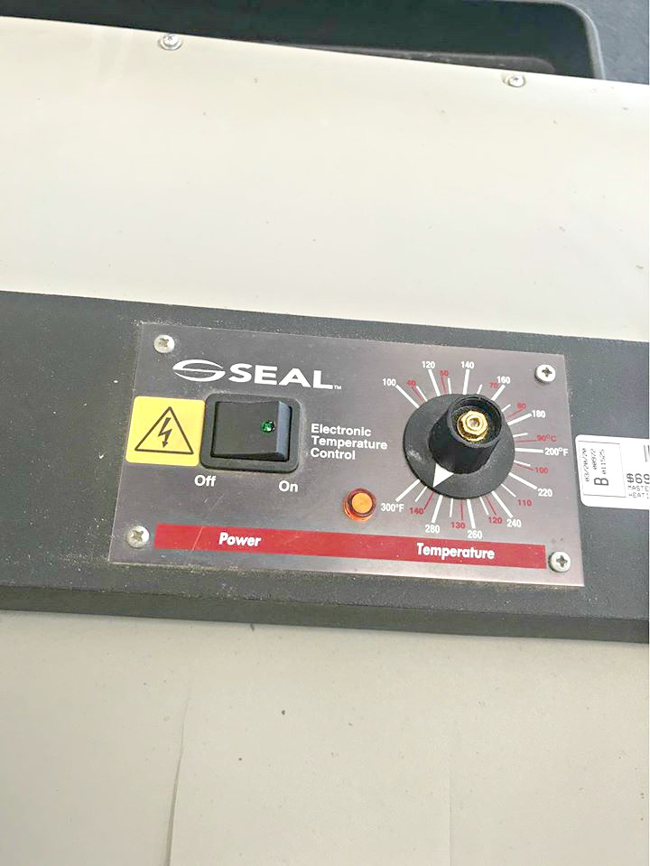 Seal Masterpiece 500T-X Mechanical Heat Press (used) Item # UE-070820A (North Carolina)