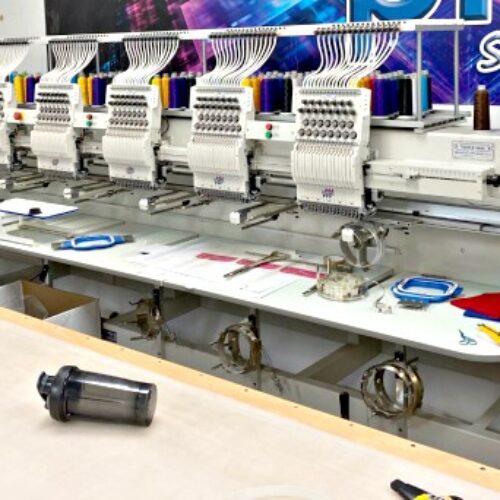 Tajima Model K1506C Multi-head Embroidery Machine (used) Item # UE-071320A (New York)