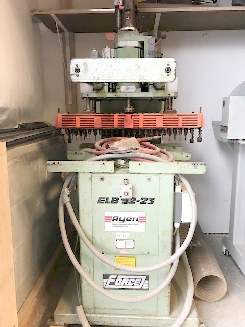 Equipment Lot: Ulmia 1710 R Table Saw & Ayen ELP 32-23-d Force Boring Machine (used) Item # UE-082520B (Washington State)