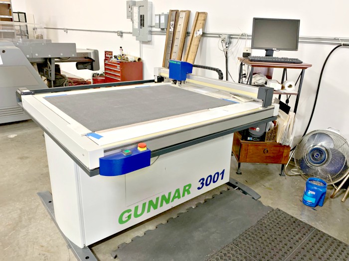 Picture Framing Equipment Lot: Gunnar 3001M Computerized Mat Cutters & Fletcher 3000 Cutter (used) Item # UE-080720A (Ohio)