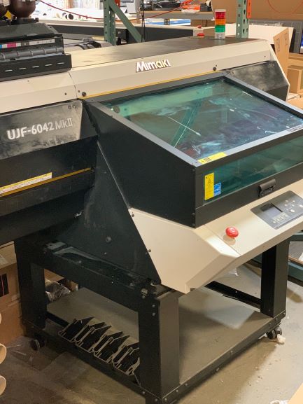 Mimaki UJF-6042 MkII UV Printer (Used) Item # UE-081120E (Pennsylvania)