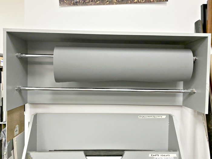 Picture Framing Equipment Lot: Brevetti Prisma CE Saw, Vacuseal 4468H Press, Fletcher 3100 Cutter & Supplies (used) Item # UE-081220A (Colorado)
