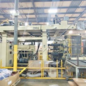 Graham 20D 74 x 40S Blow Molder (Used) Item # UE-090220H (Arizona)