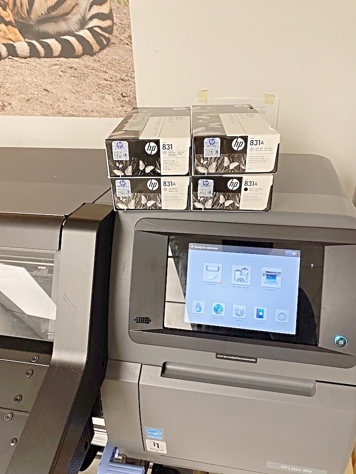 HP Latex 360 Digital Printer (Used) Item # UE-091820C (Wisconsin)
