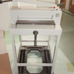 Equipment Lot: Vacuseal 4468H Vacuum Dry Mount Press, Triumph Ideal Paper Cutter & Hermes Engraver (used) Item # UE-091520D (Florida)