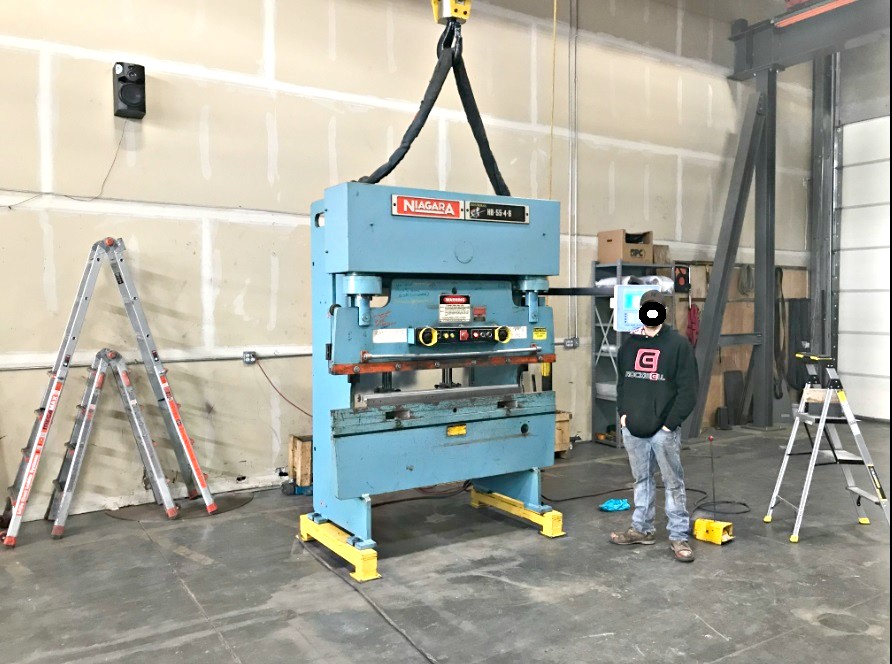 Niagara HB-55-4-6 Hydraulic Press Brake (used) Item # UE-092120C (Arizona)