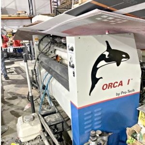 Equipment Lot: Orca Laminator, DTS Laminator, ProSeal Laminator, Printers & Supplies (used) Item # UE-092120E (TX)
