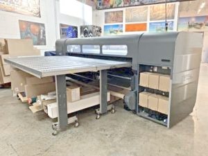 HP Scitex 550 FB UV Flatbed Inkjet Printer for Sale, Printing Equipment