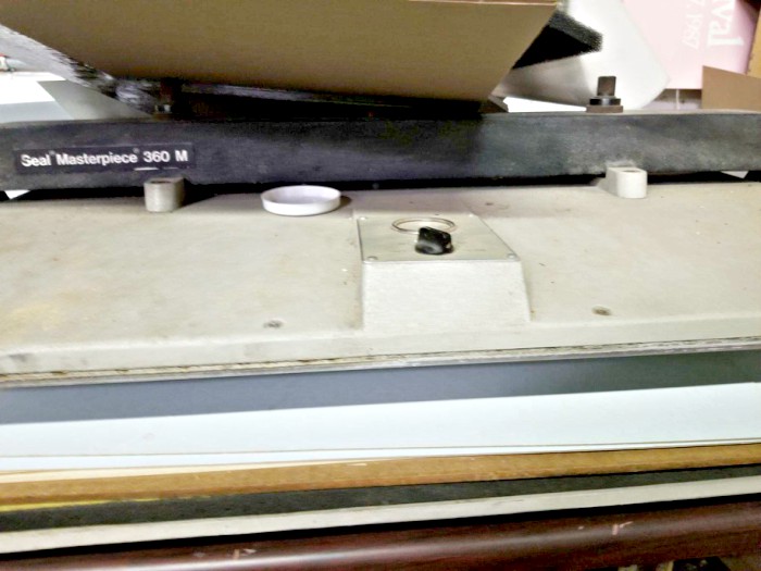 Picture Framing Equipment Lot: Seal Masterpiece Press, Milwaukee Saw, Logan Mat Cutter, & Supplies (Used) Item # UE-091620E (Ohio)