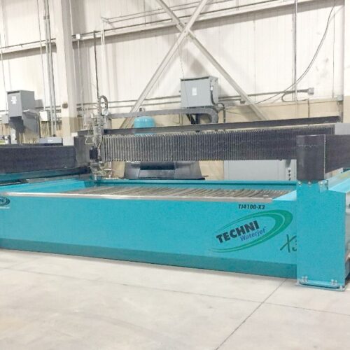 Techni TJ4100-X3 PAC 60 CNC Waterjet Machine (Used) Item # UE-090320F (Arizona)