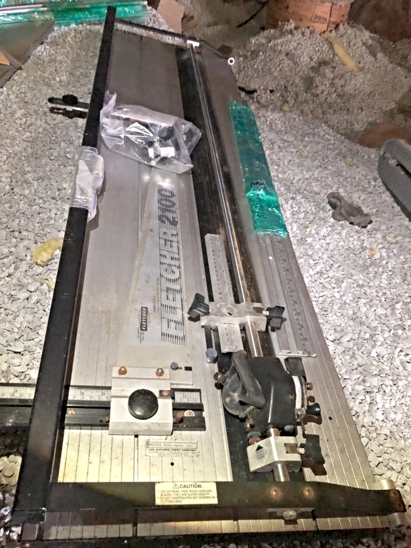 Fletcher 2100 Mat Cutter C&H Oval Cutter C&H Mat Cutter Supplies