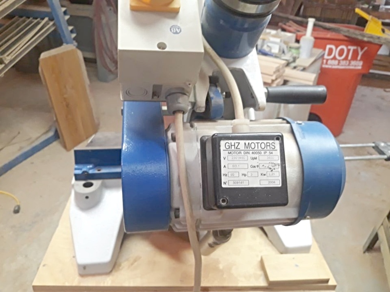 Used OMGA T50 350 Pneumatic Precision Miter Chop Saw