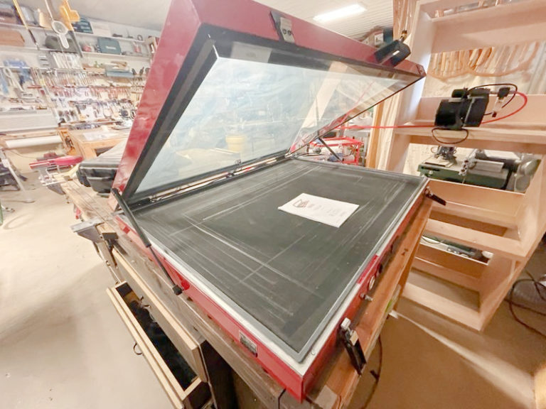 Used Drytac HGP260 HGP 260 Vacuum Press