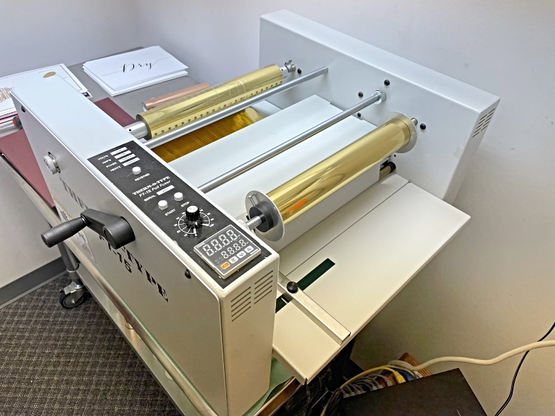 Thermotype FT15 Foil Fuser, Thermotype Foil Fuser