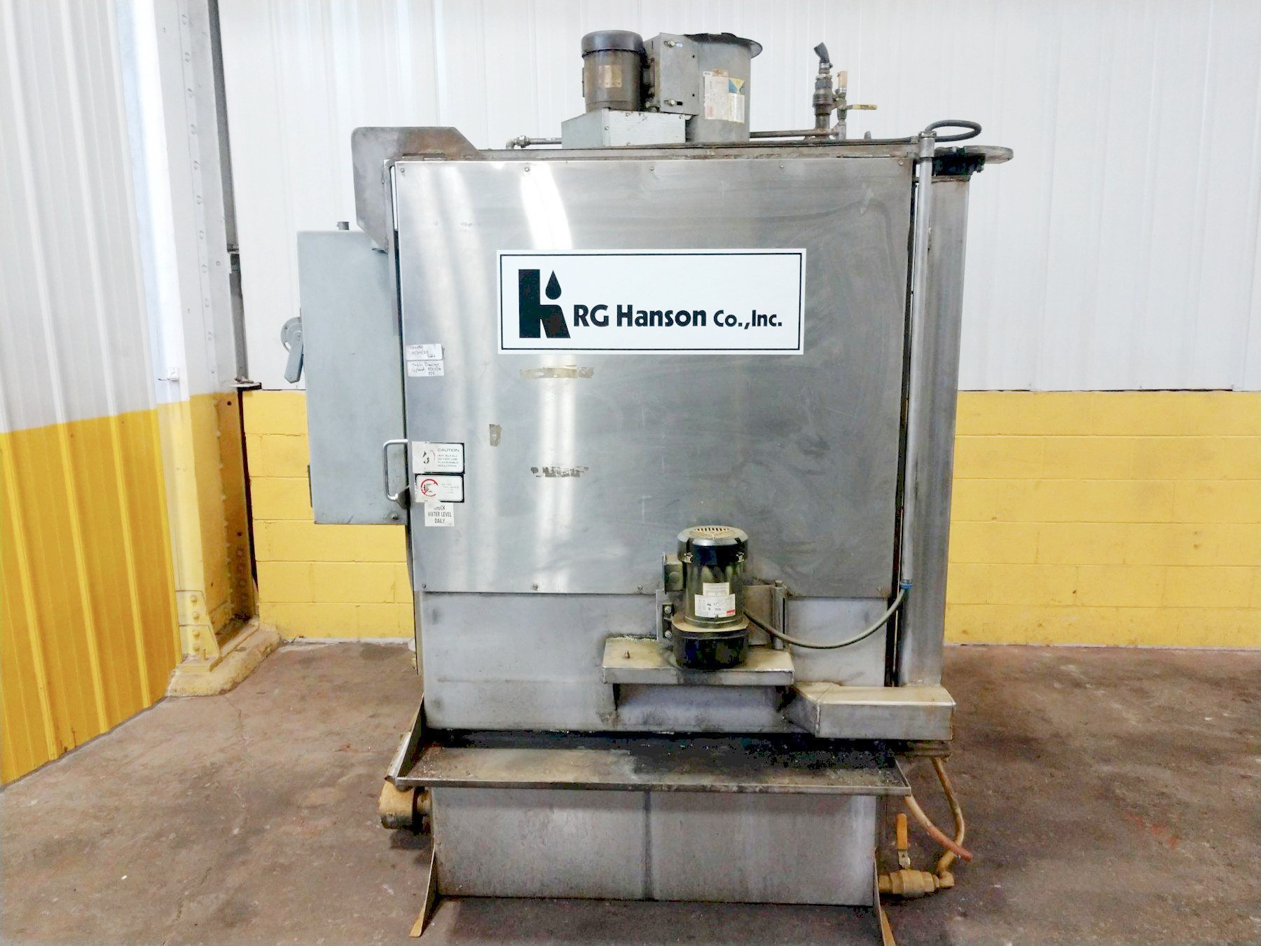 Hanson DT 36X42E1000BERDSS Rotary Table Parts Washer