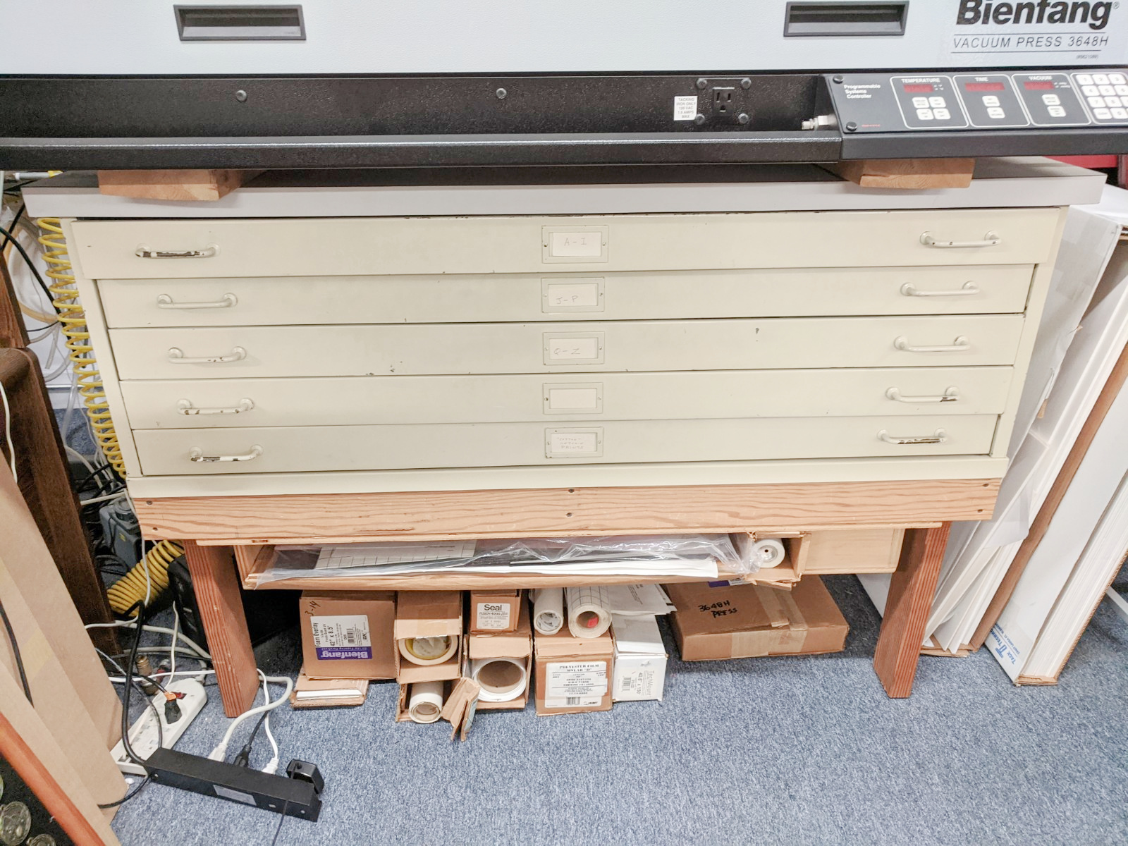 Wizard 9000 CMC Mat Cutter & Vacuseal 3648H Vacuum Press