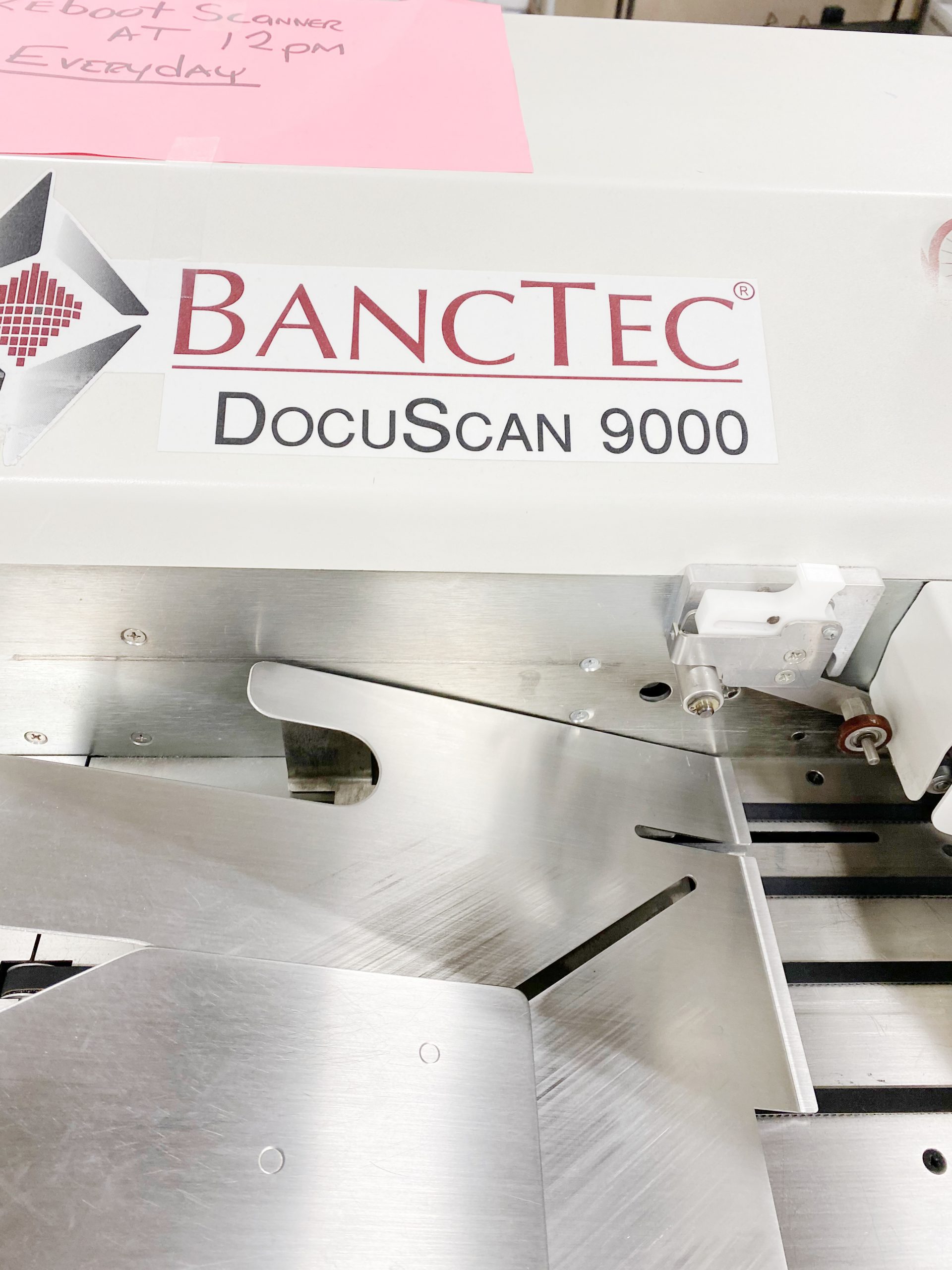 BanTec DocuScan 9000 Machine (used) Item # UE-061821B (Rhode Island)