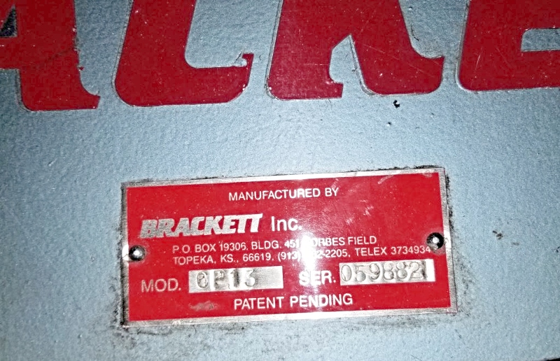 Brackett Model CP13 24″ Circular Padder (Reconditioned) Item # UE-051021C (New Jersey)