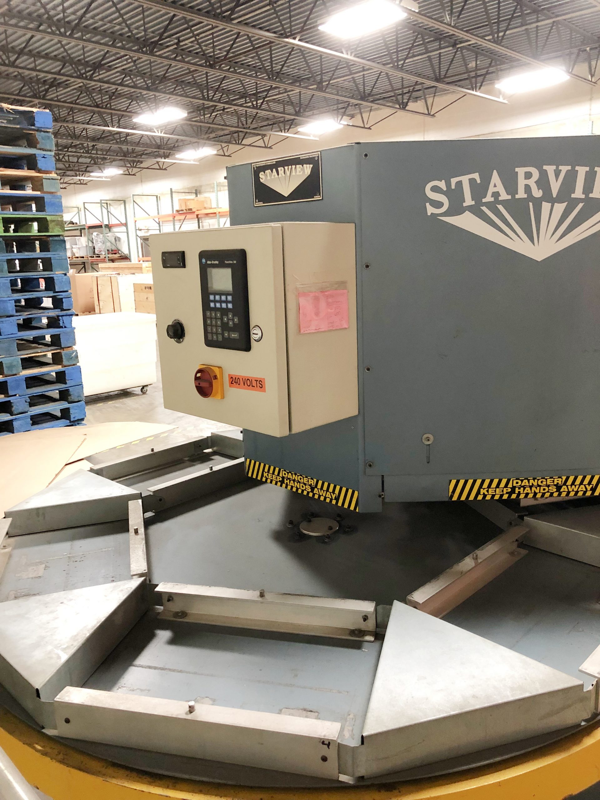 Equipment Lot: Stairview Clamshell Machine, Beseler Packaging Machine, Besler Shrink Tunnel & Supplies (used) Item # UE-011222E (Wisconsin)
