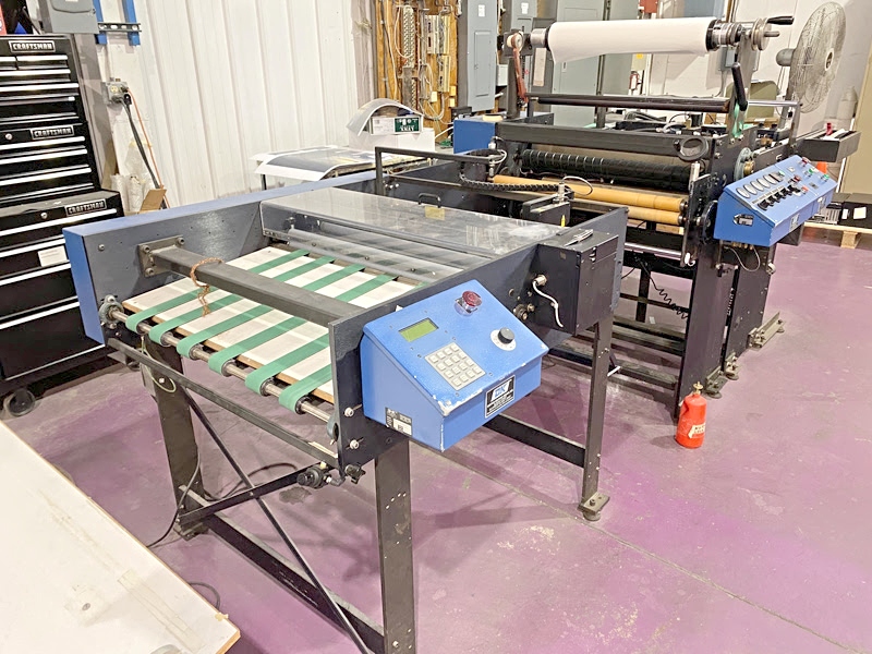 D&K 3210 Acculam III Single Sided Laminating System (used) Item # UE-052721F (Michigan)