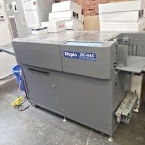 Duplo DC-645 Slitter / Cutter / Creaser (used) Item # UE-051421B (Canada)