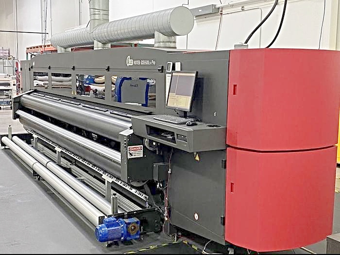 EFI-VUTEk GS5500LXr Roll to Roll Printer (used) Item # UE-050321H (Nevada)