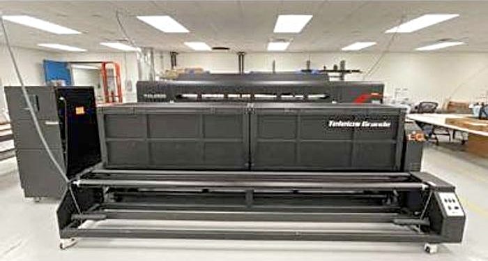DGEN Teleios Grande H6 Fabric Printing and Finishing Machine (Used) Item # UE-042821E (Oklahoma)