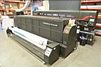 DGEN Teleios Grande H6 Fabric Printing & Finishing Machine (Used) Item # UE-031721E (Arizona)