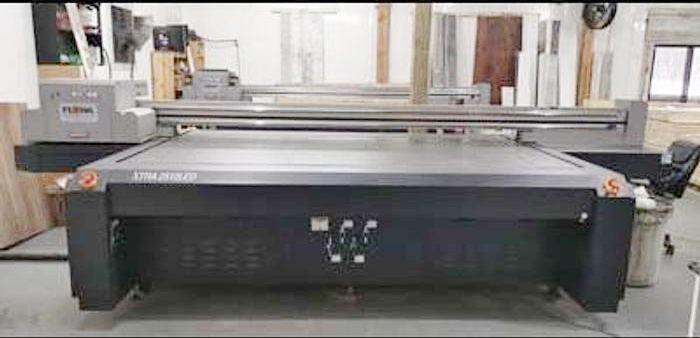 Flora xtra2512led Flatbed Printer (Used) Item # UE-011722Q (Canada)