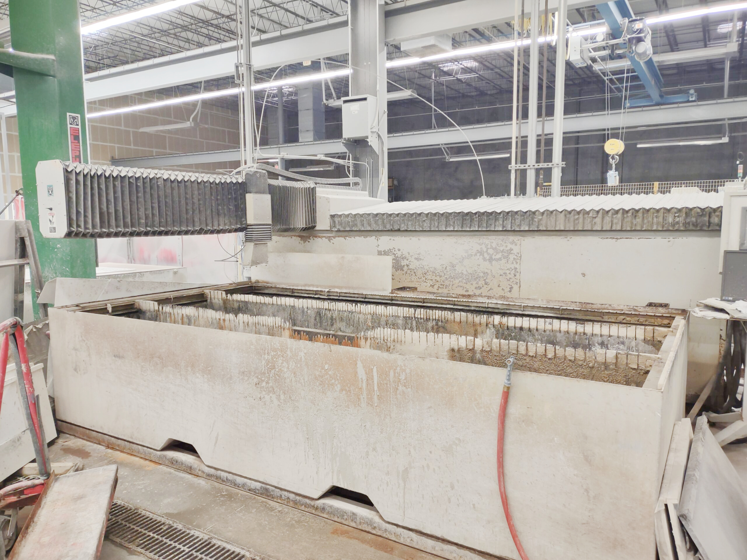 Flow Stonecrafter CNC Waterjet Machine (used) Item # UE-012422E (Arizona)