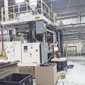 Graham 20DP74605 Accumulator Head Blow Molder (Used) Item # UE-033021J (Arizona)