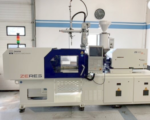 Haitian ZE 600/120 65 Ton 1.1 oz Shot Size Electric Injection Molding Machine (Used) Item # UE-033021O (Arizona)