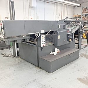 Heidelberg SGS Cylinder Die Cutter (Used) Item # UE-021721D (New Jersey)